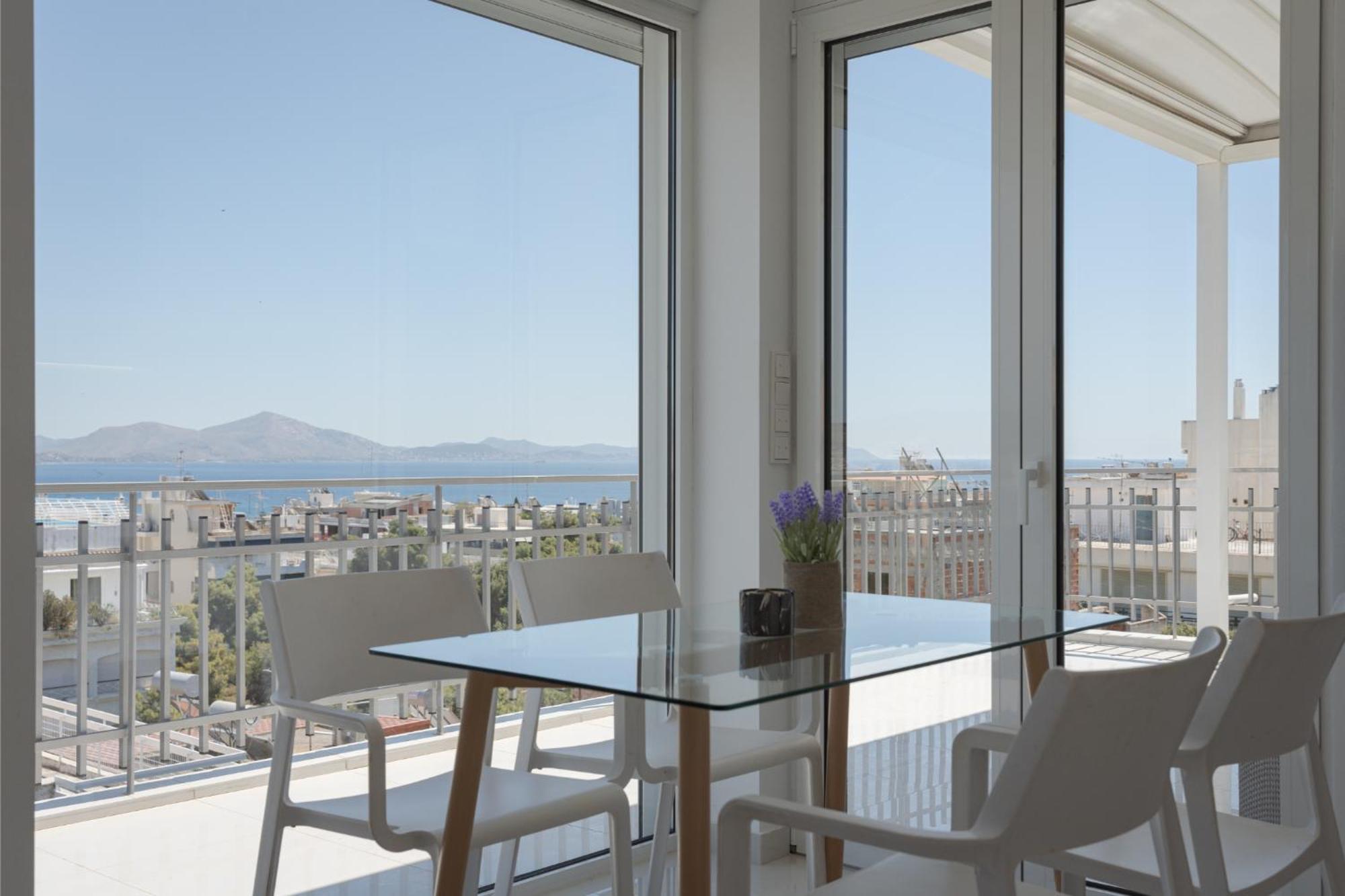 Athenian Riviera Penthouse Apartment Varkiza Exterior foto
